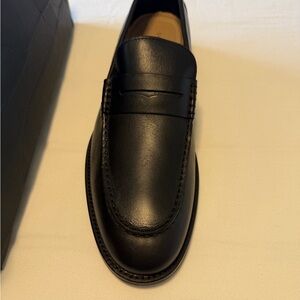 Banana Republic Black Leather Oxfords